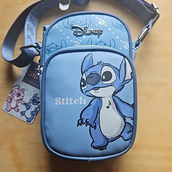 DISNEY STICH CELLPHONE CROSSBODY BAG - Picture 12 of 12